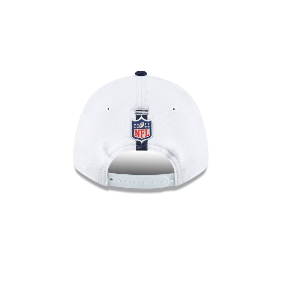 Dallas Cowboys Kids Hat - Training Camp Collection 2-Tone 9Forty Kids NFL Stretch Snapback Cap - New Era